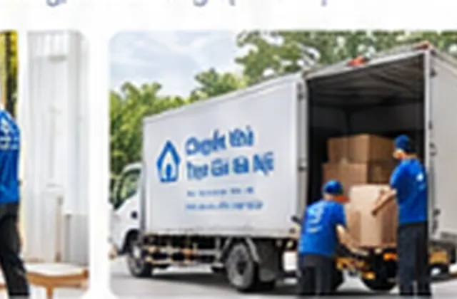 Nhân viên bốc xếp đồ đạc